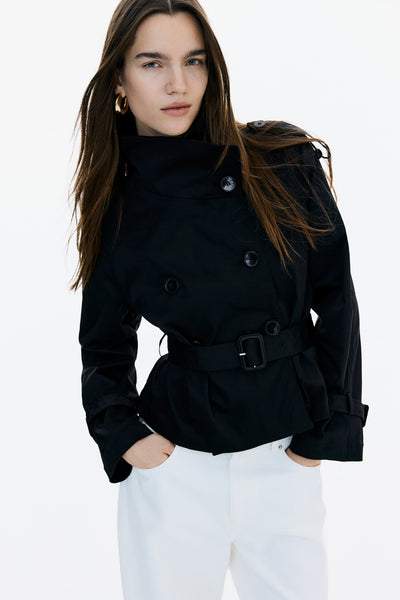 Zelorava™ - Talia Short Trench Coat