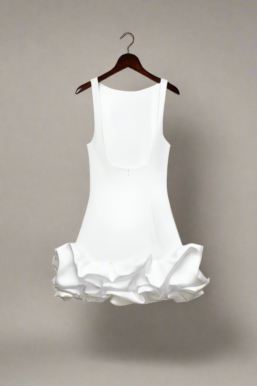 Zelorava™ - Elegant Ruffle Dress