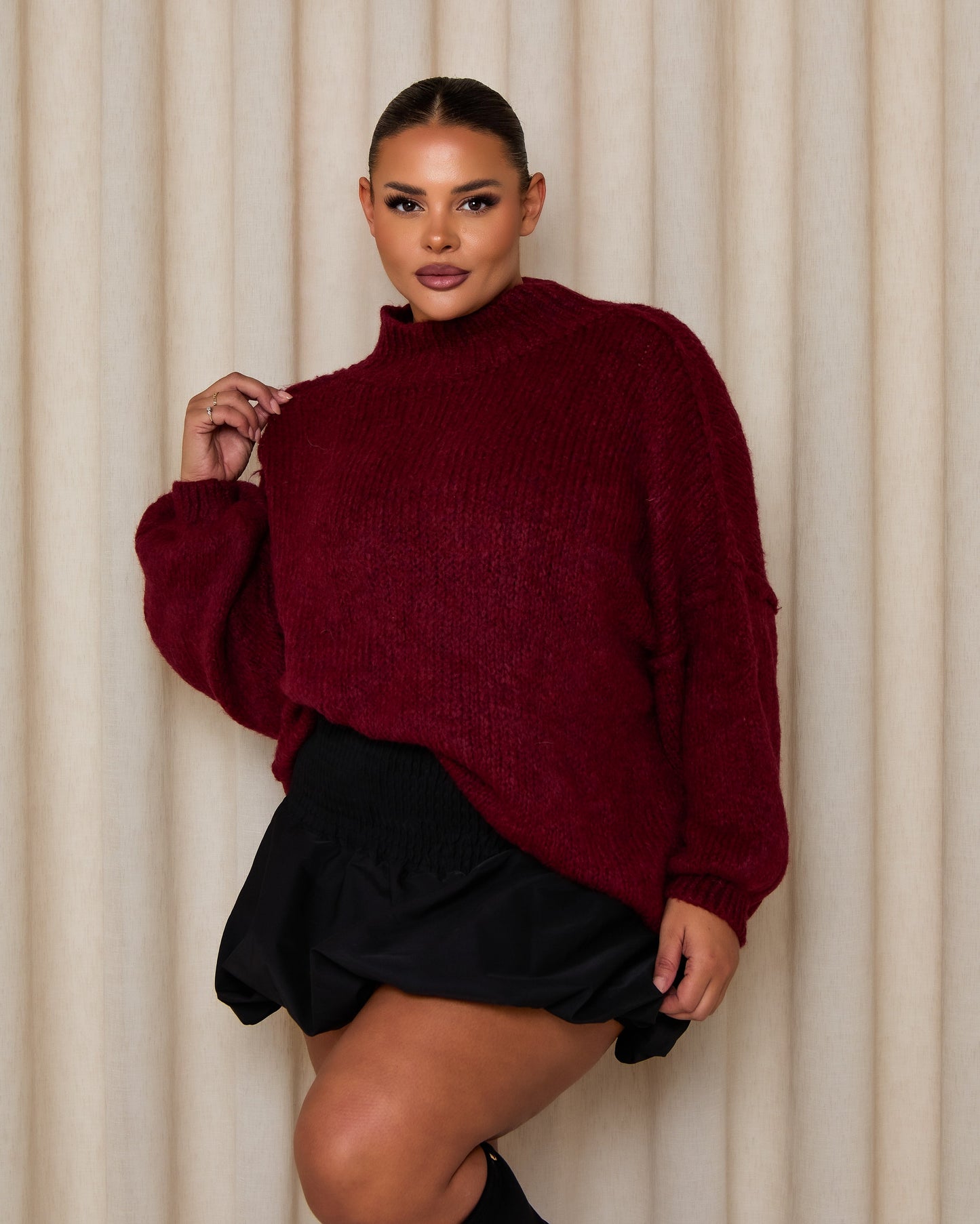 Zelorava™ - Annabel Oversized Knitted Jumper