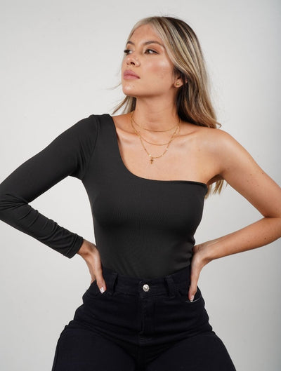 Zelorava™ - One Shoulder Bodysuit