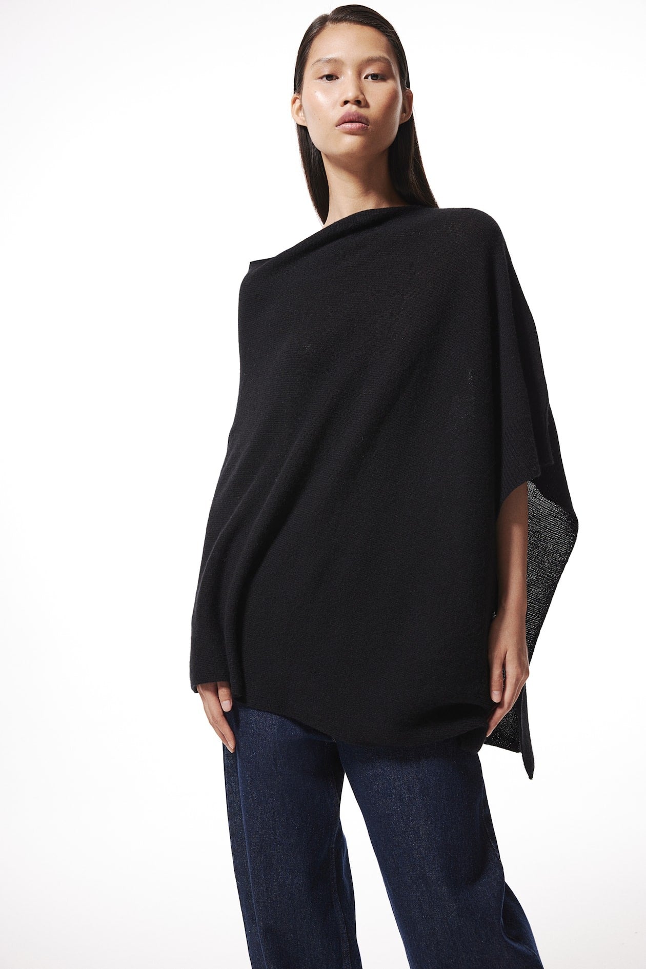 Zelorava™ - Knitted Cashmere Puncho