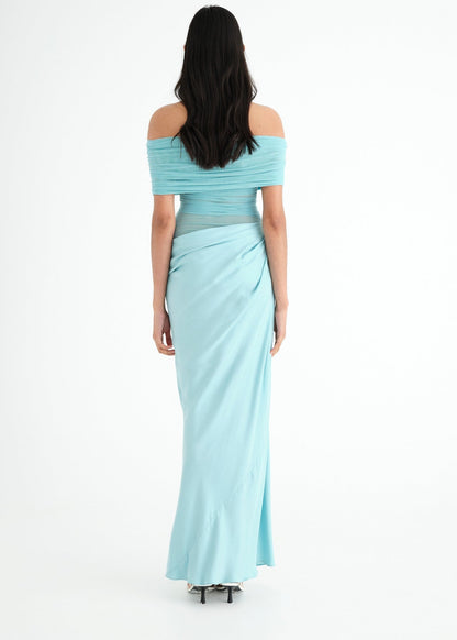 Zelorava™ - Off Shoulder Maxi Dress