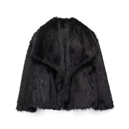 Zelorava™ - Elegant Fur Jacket