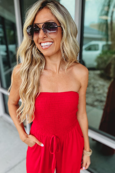 Mikaila™ | Strapless Jumpsuit