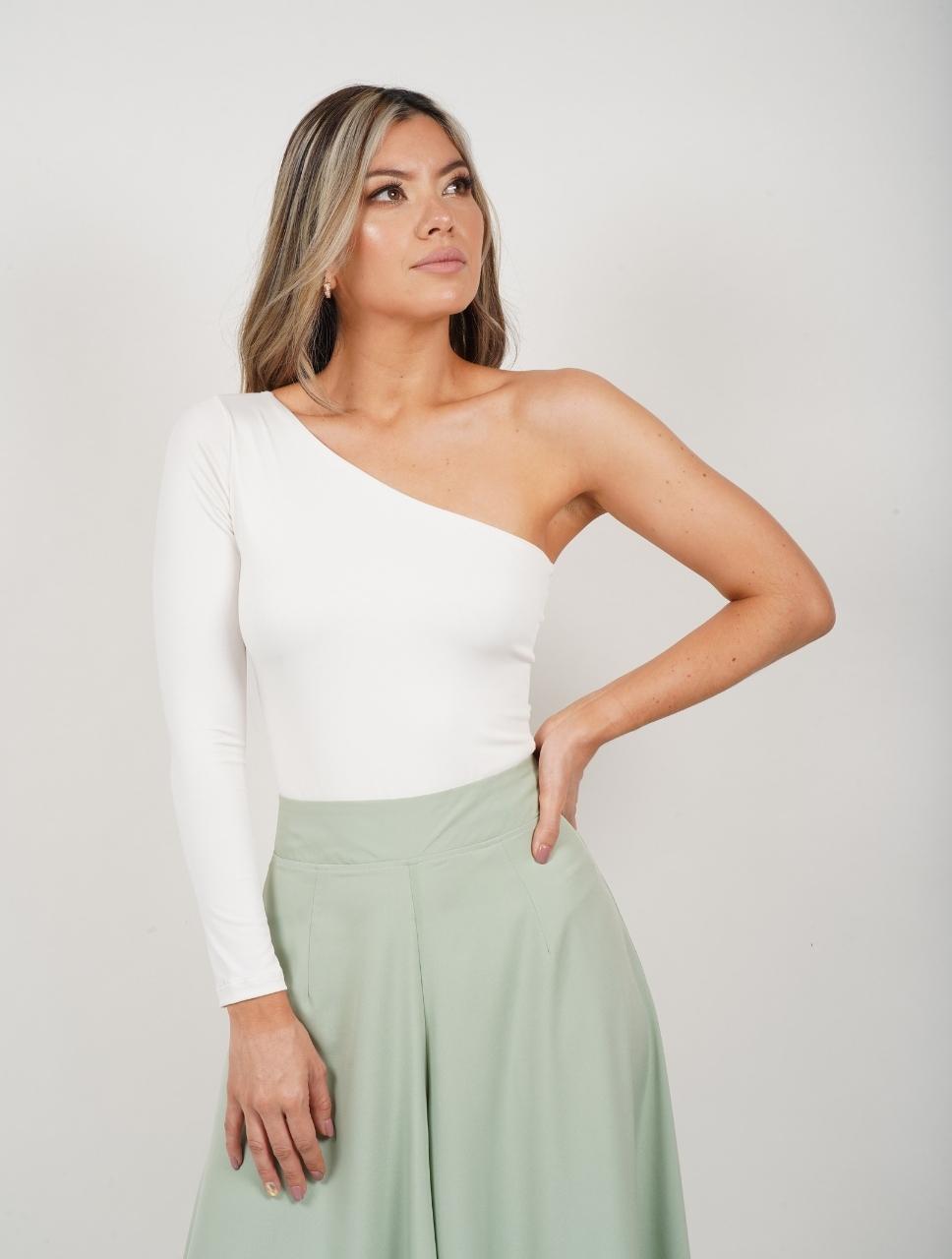 Zelorava™ - One Shoulder Bodysuit