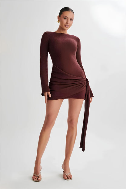 Zelorava™ - Ariana Scarf Mini Dress