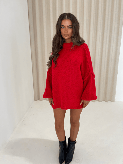 Zelorava™ - Annabel Oversized Knitted Jumper