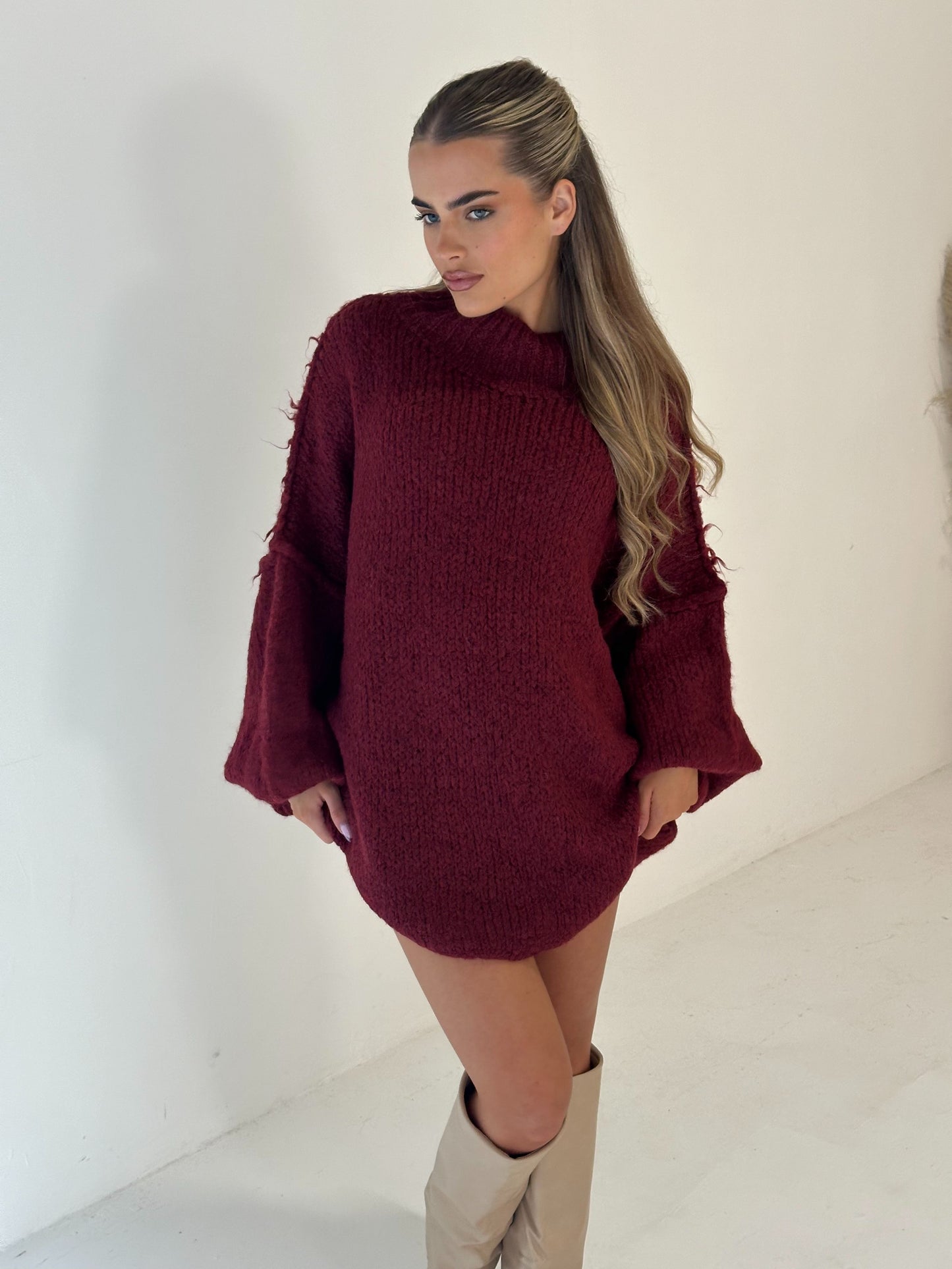 Zelorava™ - Annabel Oversized Knitted Jumper