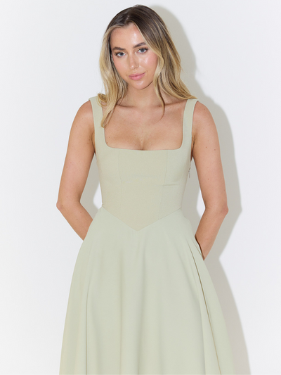 Fioren™ | Graceful Midi Dress