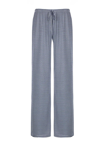 Zelorava™ - Striped Drawstring-Waist Straight Pants