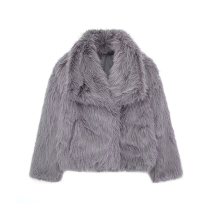 Zelorava™ - Elegant Fur Jacket