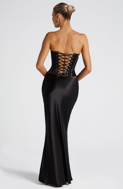 Brielle™ | Corset Satin Set