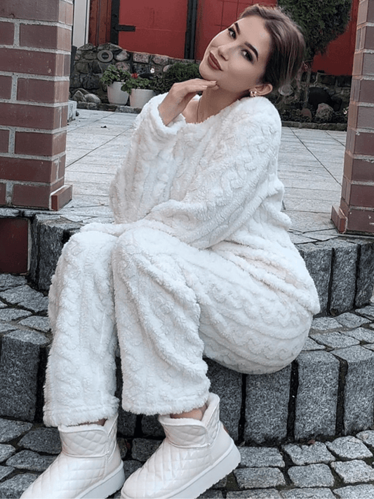 Zelorava™ - Emily Soft Plush Pyjamas Set | 1+1 FREE