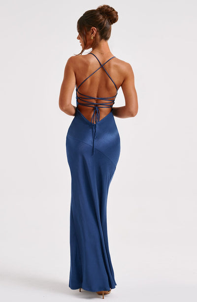 Meliva™ | High Split Maxi Dress