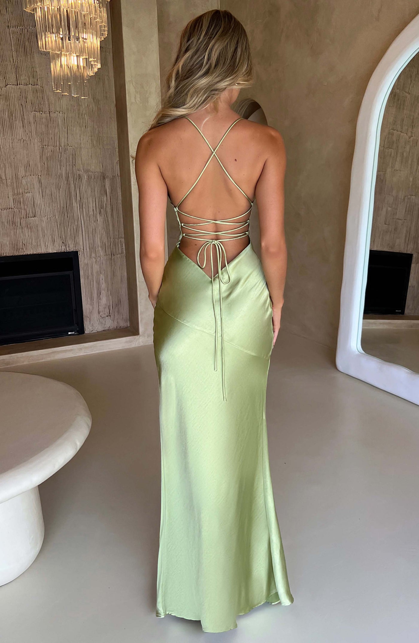 Meliva™ | High Split Maxi Dress