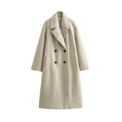 Zelorava™ - Lapel Long Coat