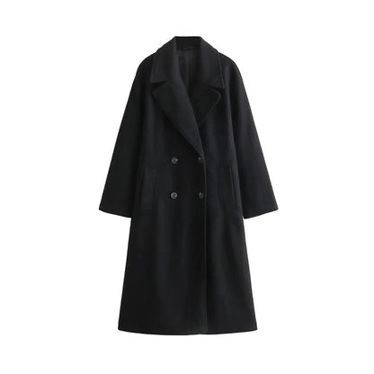 Zelorava™ - Lapel Long Coat