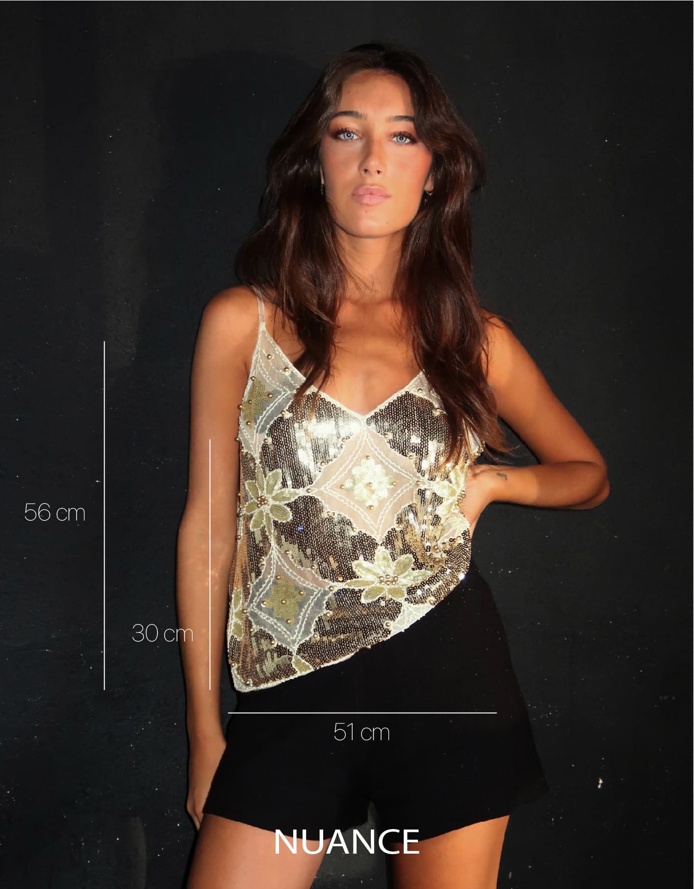 Zelorava™ - Stella Sequin Top