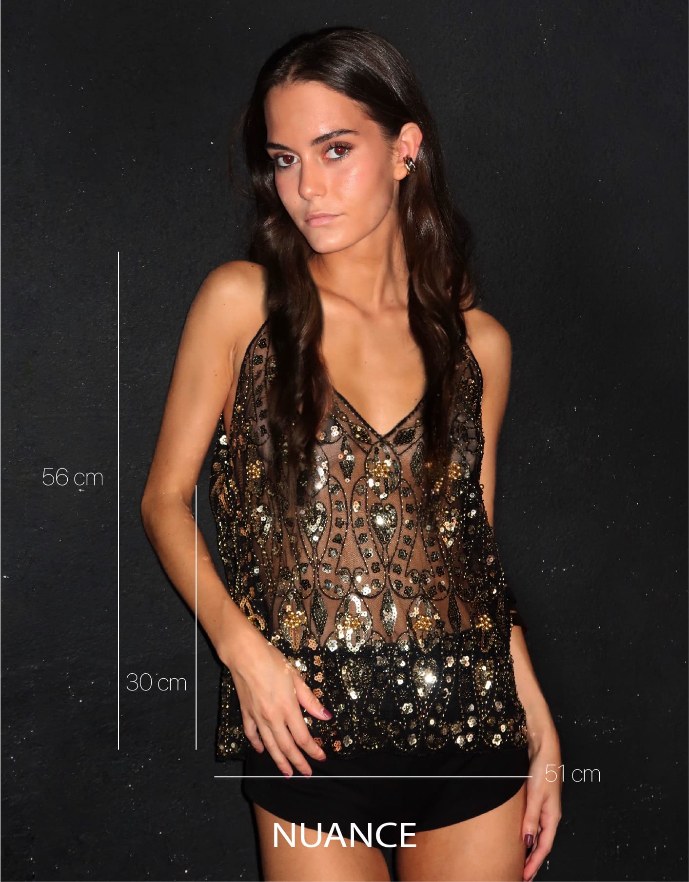 Zelorava™ - Stella Sequin Top