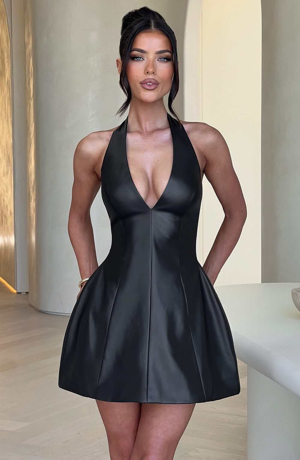 Fenvia™ | Leather Dress